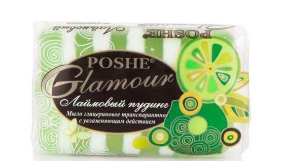 POSHE мило 70г Лаймовий пудинг